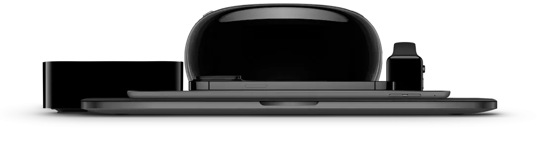 Apple devices in profile